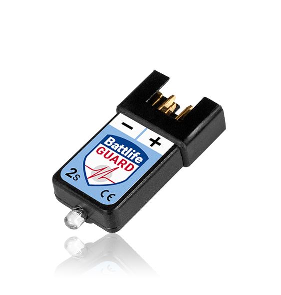 Battlife Guard for gentle storage of 2S LiIon/LiPo batteries, PowerBox # 2560