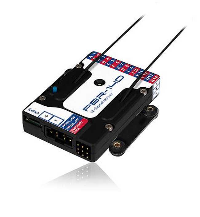 Receiver PBR-14D, 14 Ch. 2.4GHz Receiver for ATOM/CORE, Powerbox-Systems # 8244