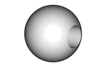 Kugel ø 4.8mm für Kugelgelenke, verchromt (MIKADO)
