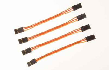 V-Stabi patch cable, 120mm long, pack of 4