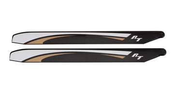 Fun-Key/Rotortech Carbon Fiber Rotor Blades, 560mm