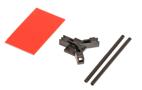 Antenna mount, flat, black