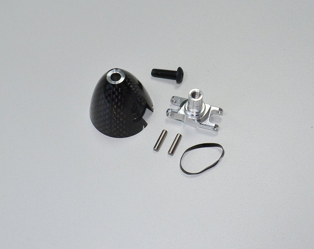 GM CFK-Präzisionsspinner, COMPETITION LINE, für F5J, ø38mm, 6mm Welle