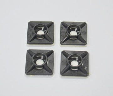 Sockel selbstklebend, 19x19mm, für Kabelbinder bis 3,6mm breite (VE 4)