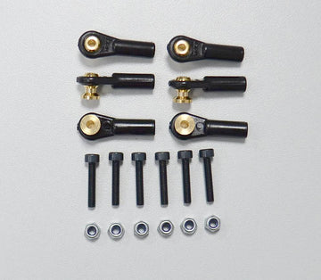 Ball joint M3 with short ball stud, ø7mm ball, with M3 screw, (PU6)