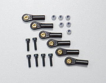 Kugelgelenk M4 mit ø7mm Kugel, mit Schraube M 3, (VE6)