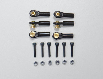 Ball joint M4 with short ball end, ø7mm ball, with screw M3, (PU6)