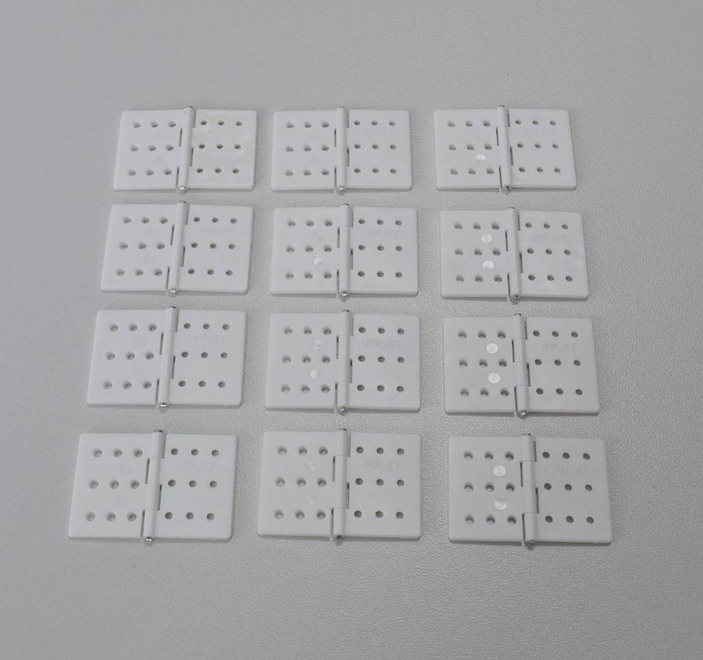 Strap hinges 26x39mm for large models, pack of 12