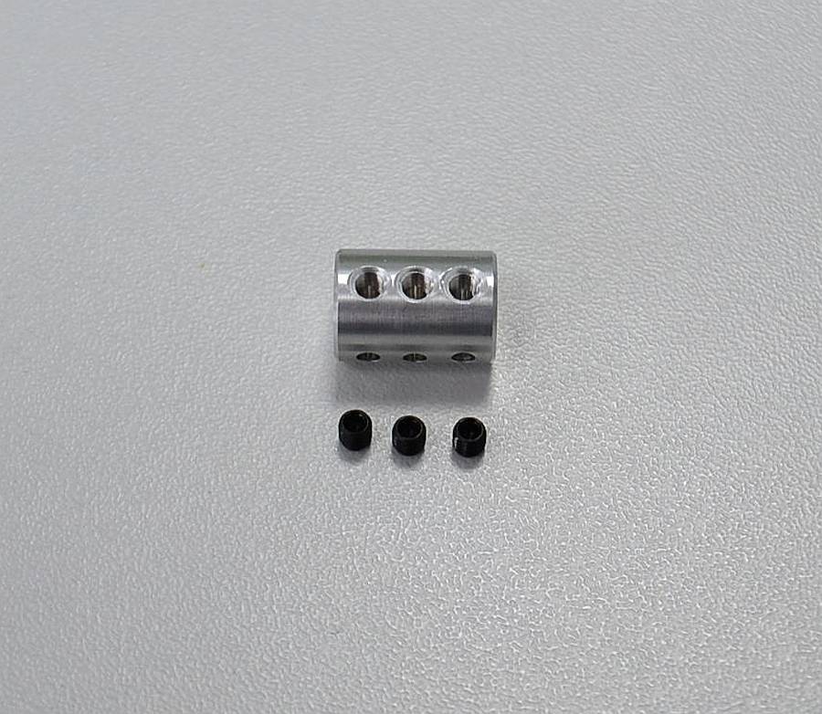 Gestängeanschluss DUO", mit 2mm Bohrung"