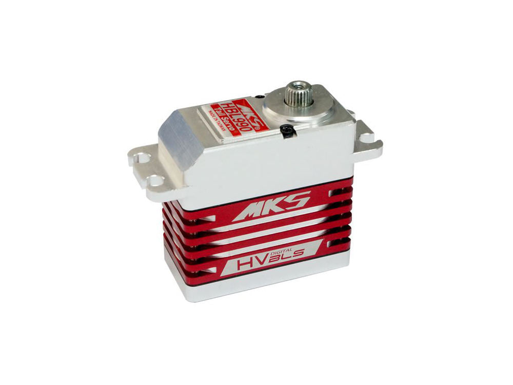 Servo MKS HBL 990 HV, brushless, 40x20x40mm, MG, 2 BB, # S0010013