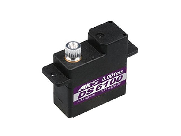 Servo MKS DS-6100 Digital, 22.5x10x23.5mm, 9.5g, 33Ncm@5V, # S0015005