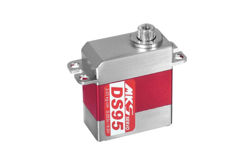Servo MKS DS 95, 450er Premium-TS-Servo, 23x12x27mm, MG, 2 KL, # S0017001