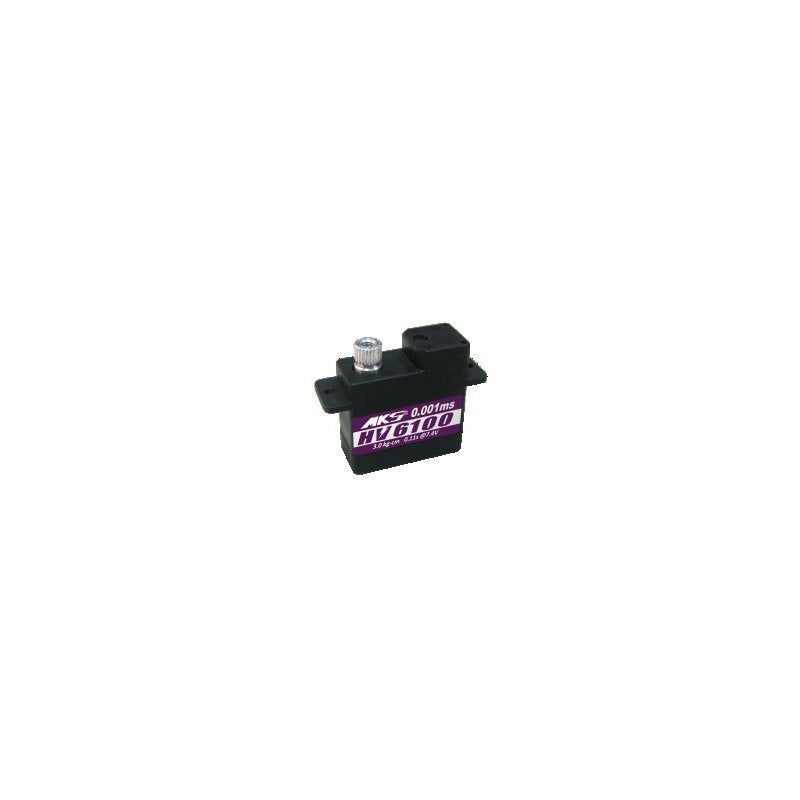 Servo MKS HV 6100 Digital, 22.5x10x23.5mm, 10g, 34Ncm@8.4V, # S0022005
