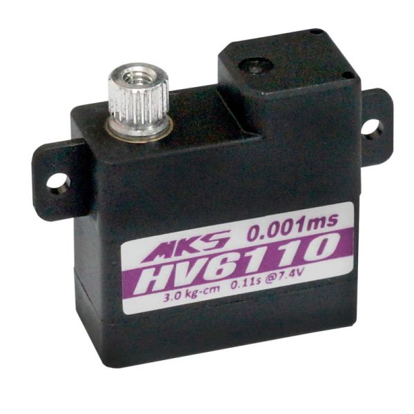 Servo MKS HV 6110 Digital, 22.5x10x23.5mm, 10g, 34Ncm@8.4V, # S0022006