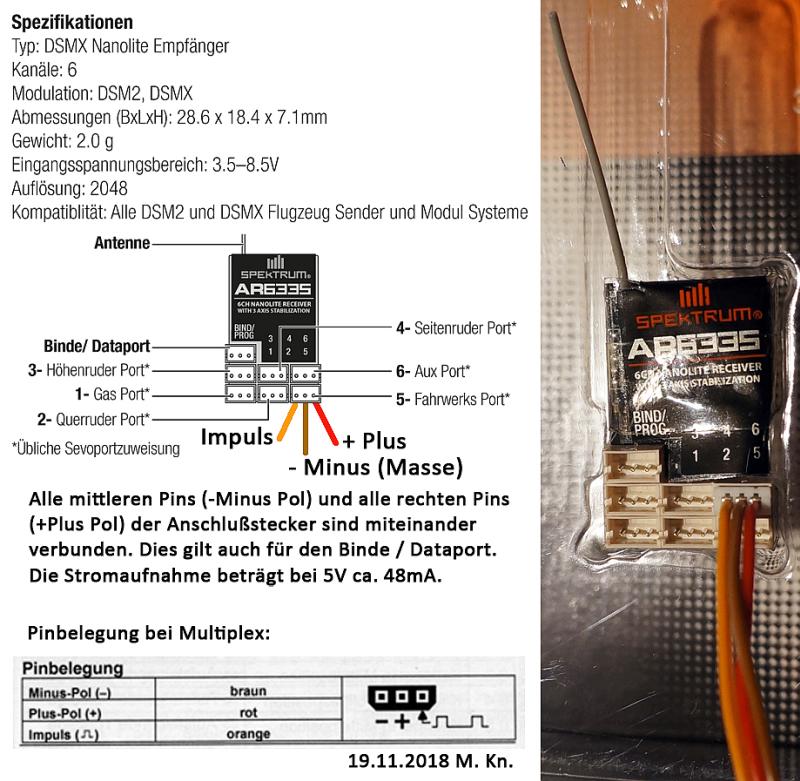 Servo connection cable 0.14sqmm, 30cm long, Micro - JST-SC, # 46426