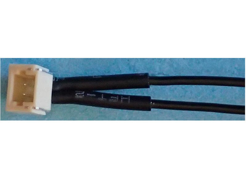 Mating cable for Micro SH connector, 2-pin, 0.08mm² silicone cable