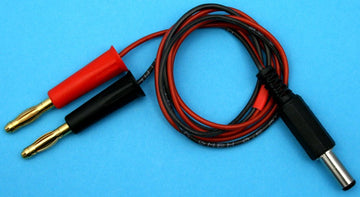 Senderladekabel für Graupner, mit Ø 2.1mm DC-Stecker