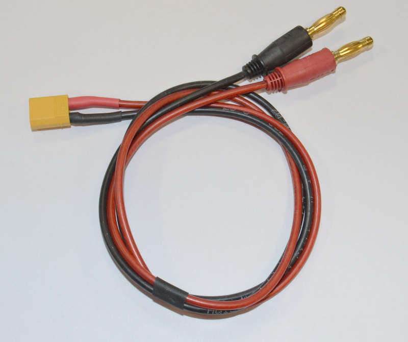 Ladekabel mit XT-30 Stecker, 1,5mm², 20cm lang