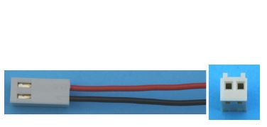 Transmitter Battery Connection Cable Futaba, flat, 0.25mm², PVC, 20cm