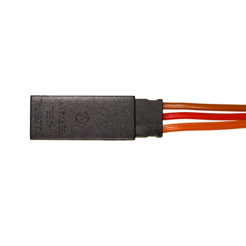 JR female-to-female cable, flat, 3x0.25mm², 30 cm long