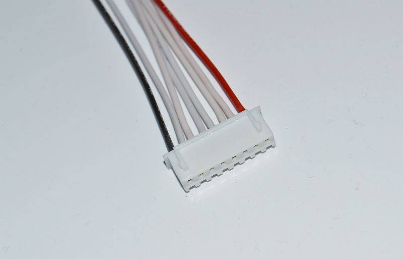 Balanceranschlußkabel, 7S JST-XH ( Kabel am Akku ) SIL 8x0,25qmm 30cm, # 58432