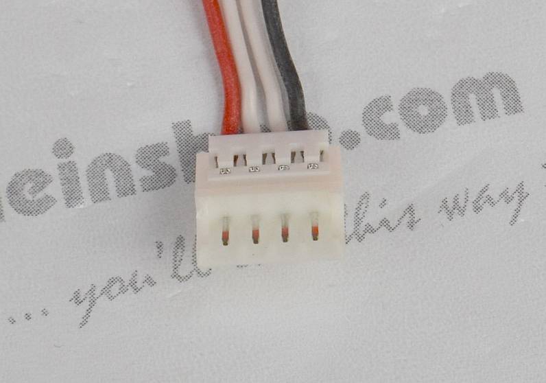 Balancer Extension Cable Kokam System 4-pin to 3S Batteries (Silicone Cable), # 58456