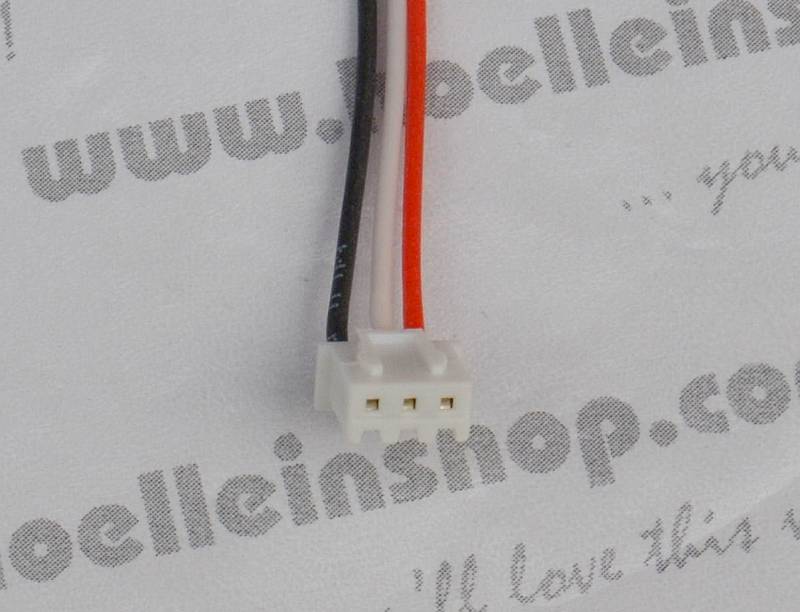 Balancer Connector Cable 2S JST-XH (Cable on Battery) SIL 3x0.25qmm 30cm, # 58474