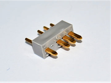 Stecker 4-polig, gerade,  Muldental #70907