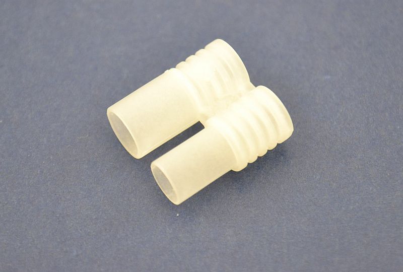 Insulating housing (reverse polarity protection housing) for Perfect Plug, transparent