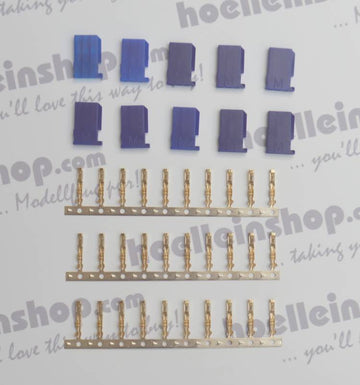 Servo plug BlueLine (for crimping) for FUTABA, # 71422