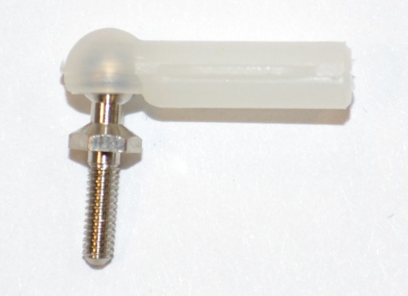 Kunststoff Kugelkopf M2, Kugeldurchmesser 4mm, (10er Pack)