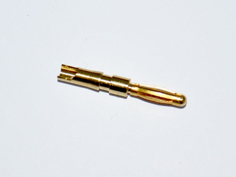 Goldstecker 2mm, max. 15 A Dauer, 30 A Kurz