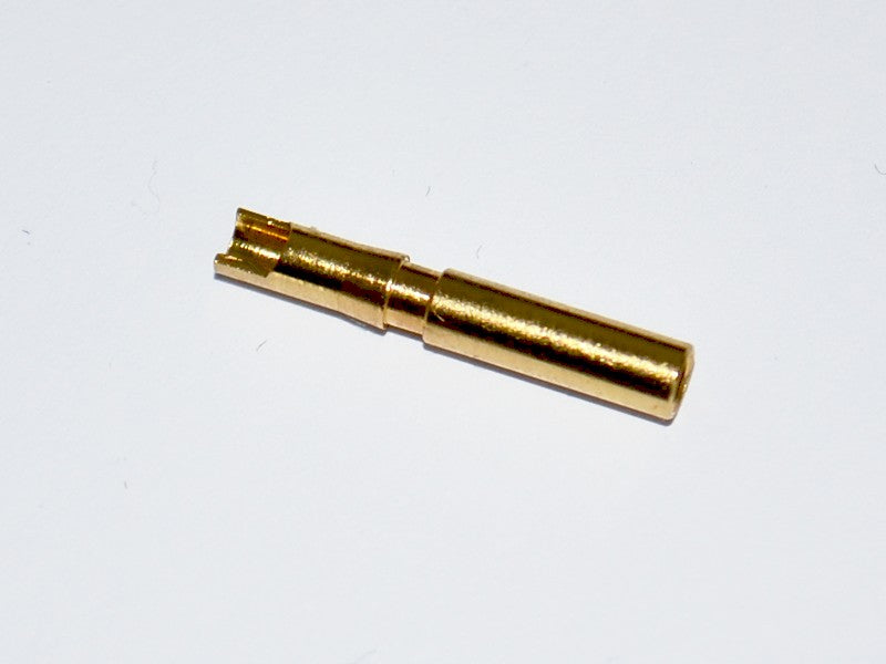 Goldbuchse 2mm, max. 15 A Dauer, 30 A Kurz