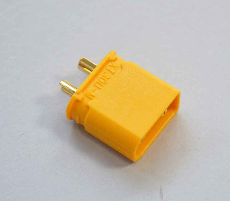 Gold-plated Connector XT-30, maximum 30A