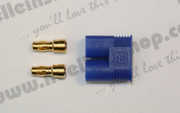 Goldstecker-Set EC3 mit Isoliergehäuse (2 Stecker, 1 Gehäuse), max. 55A@3sec.