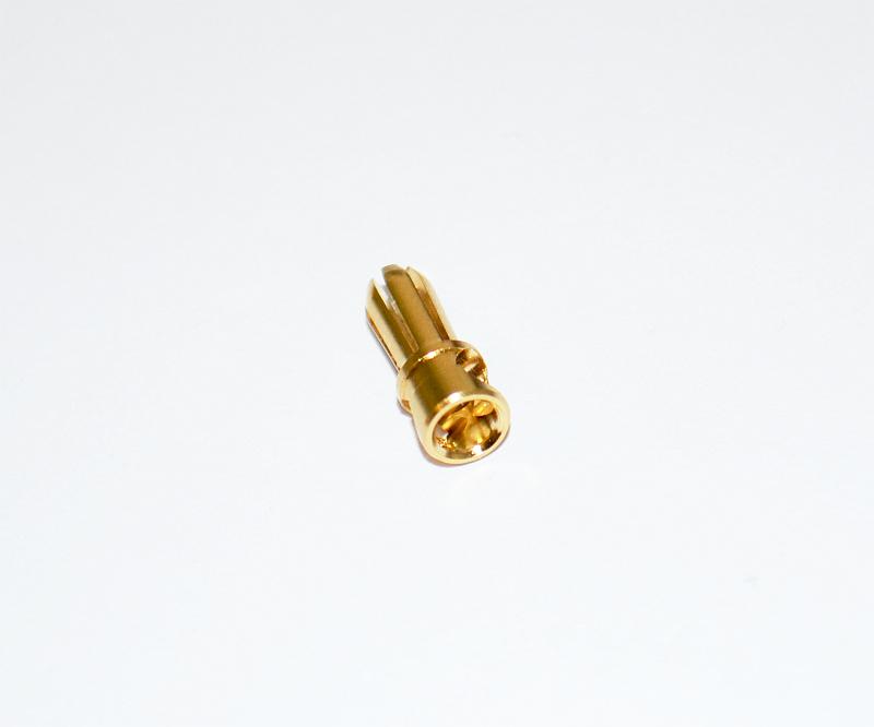Goldstecker 3,5 mm, EXPERT, gehärtet und geschlitzt, passend für 3.5mm Buchsen