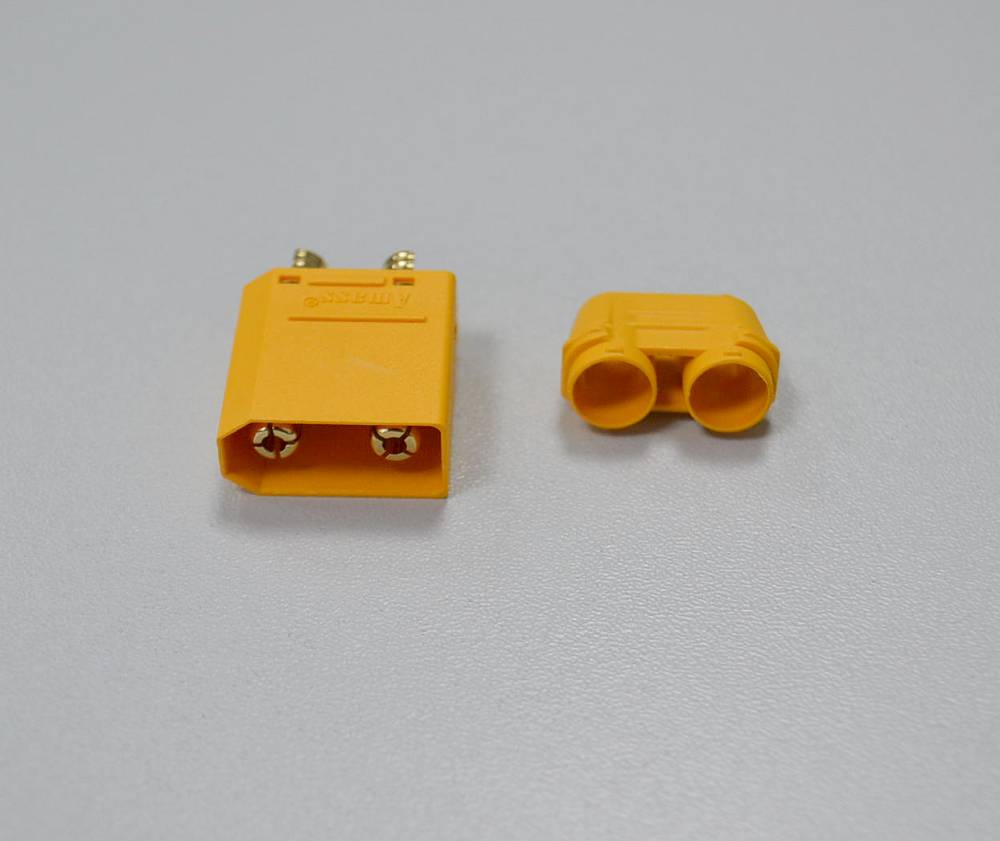 Goldstecker XT-90 mit Isoliergehäuse, maximal 85 Ampere Dauer