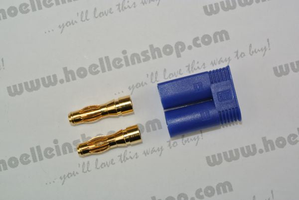 Goldstecker-Set EC5 mit Isoliergehäuse(2 Goldstecker, 1 Gehäuse), max. 180A@3sec