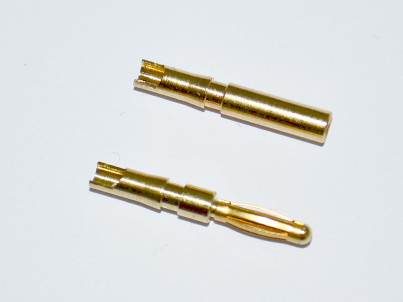 2mm Gold Plugs and Sockets