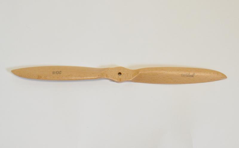 Menz ELEKTRO 20.0x8.0, 2-blade wooden propeller, 8mm bore