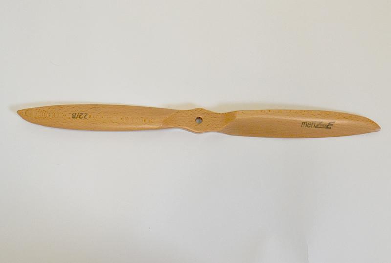Menz ELEKTRO 22.0x10.0, 2-Blatt-Holzluftschraube, 10mm Bohrung