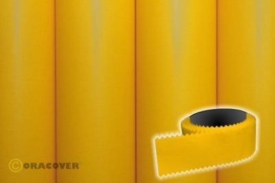 ORATEX serrated tape for model building, cub yellow, 17mm wide (25m roll), # 11-030-017