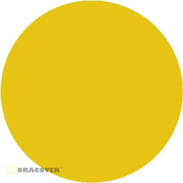 ORACOVER Bügelfolie SCALE-cadmiumgelb, 60cm breit, "Menge 1" = 1m (0,6m²)3-010