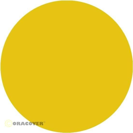 ORACOVER Bügelfolie SCALE-cadmiumgelb, 60cm breit, "Menge 1" = 1m (0,6m²)3-010