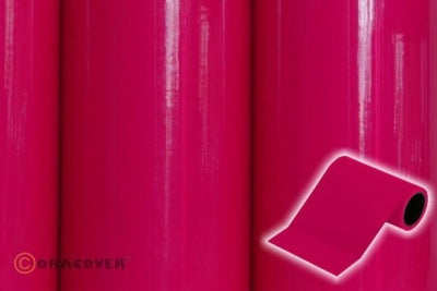 ORATRIM 9.5cm wide, magenta fluorescent, delivery quantity 2m roll!