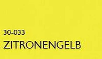 ORACOVER GQ-COTE Bügelfolie ZITRONENGELB, 600mm breit, 2m-ROLLE, # 30-033-002
