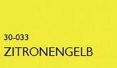 ORACOVER GQ-COTE Iron-On Film LEMON YELLOW, 600mm wide, 10m-ROLL, # 30-033-010
