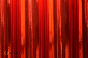 ORACOVER AIR LIGHT Iron-on Film Chrome Red, 60cm wide, Supplied as a 2m Roll!