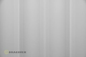 ORACOVER Iron-On Film matte white, 60cm wide, "Quantity 1" = 1m (0.6m²)