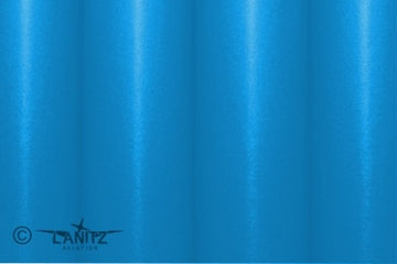 ORACOVER Bügelfolie matt hellblau, 60cm breit, "Menge 1" = 1m (0,6m²)